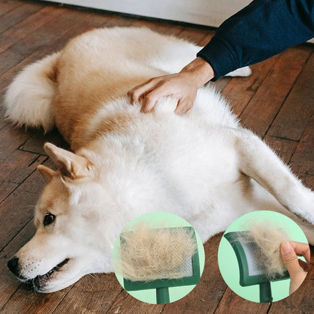 Extra Long Pin Slicker Brush pets