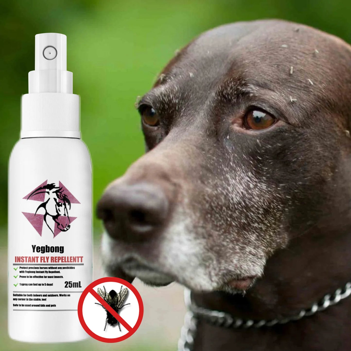 Pet Skin Spray Fleas Tick And Mosquitoes Spray