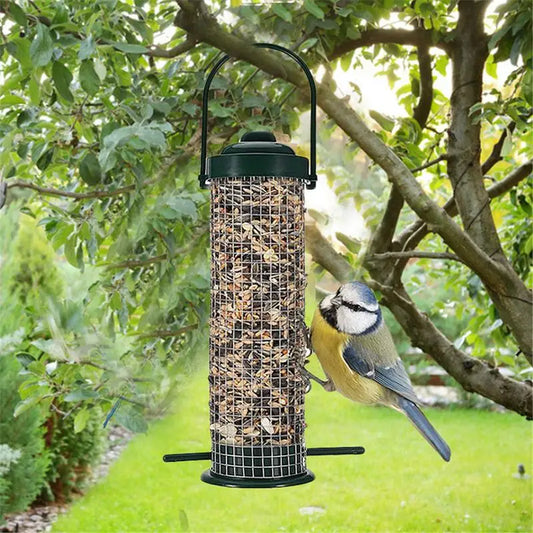Bird Feeder Standing Dumplings Grease Ball Rack Holder Outdoor Food