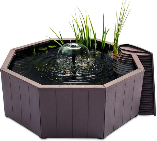 Water pond Feature Kit Attract Wildlife to Your Yard
