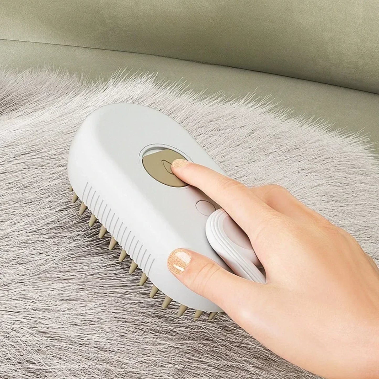 Steam Brush Cat  or Dog Cleaning Steamy Spray