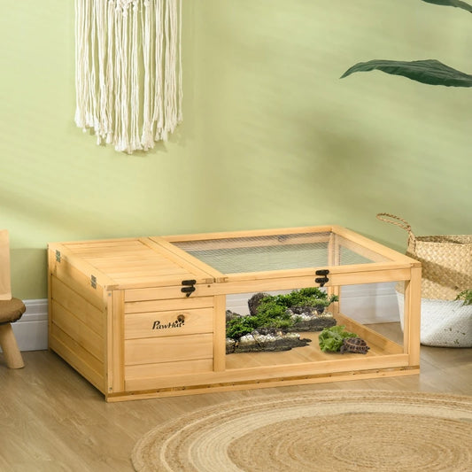 Wooden Reptile Cage with Top Access for You Pets