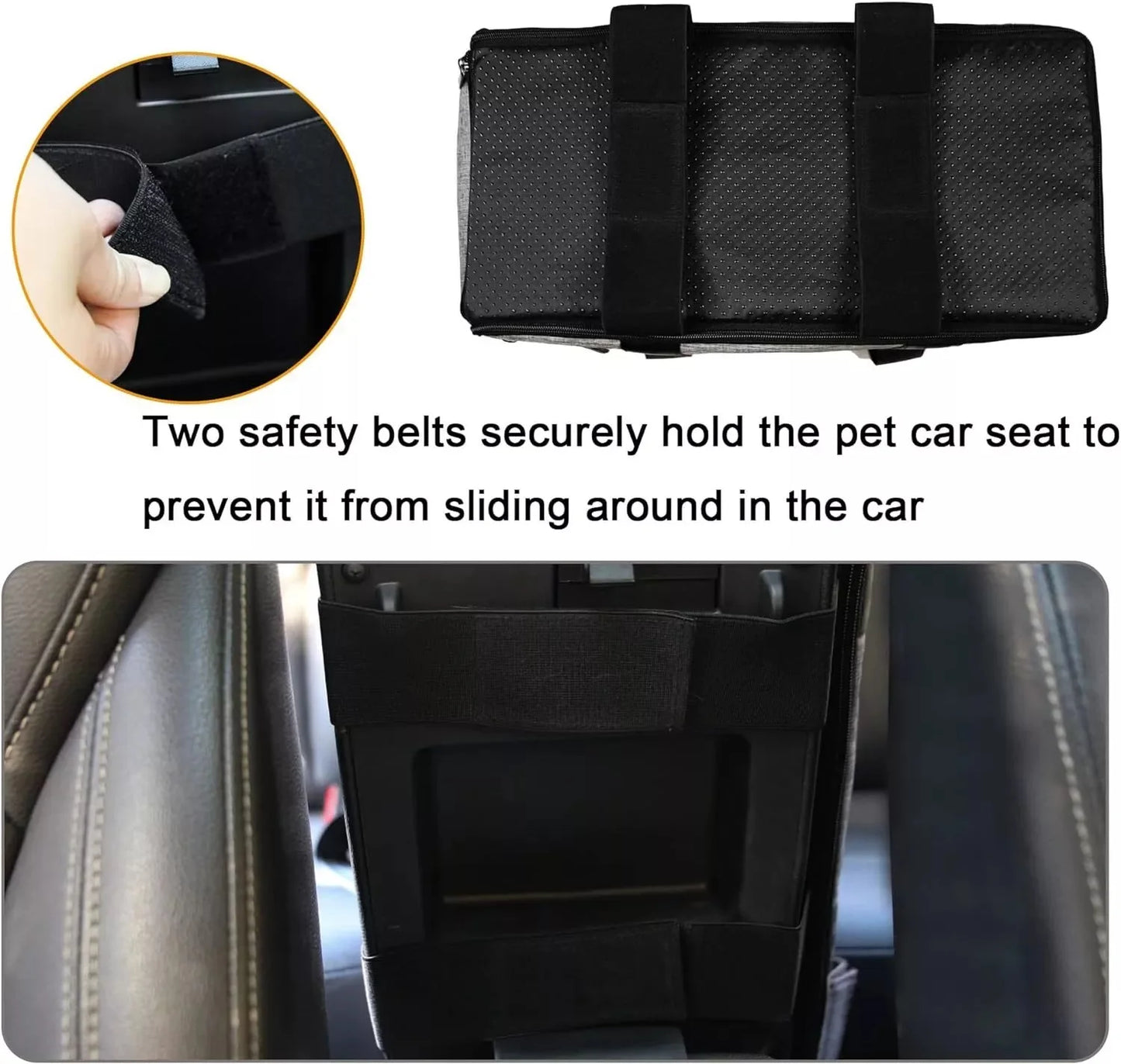 Pet Safety Booster Seat Central Car Seat