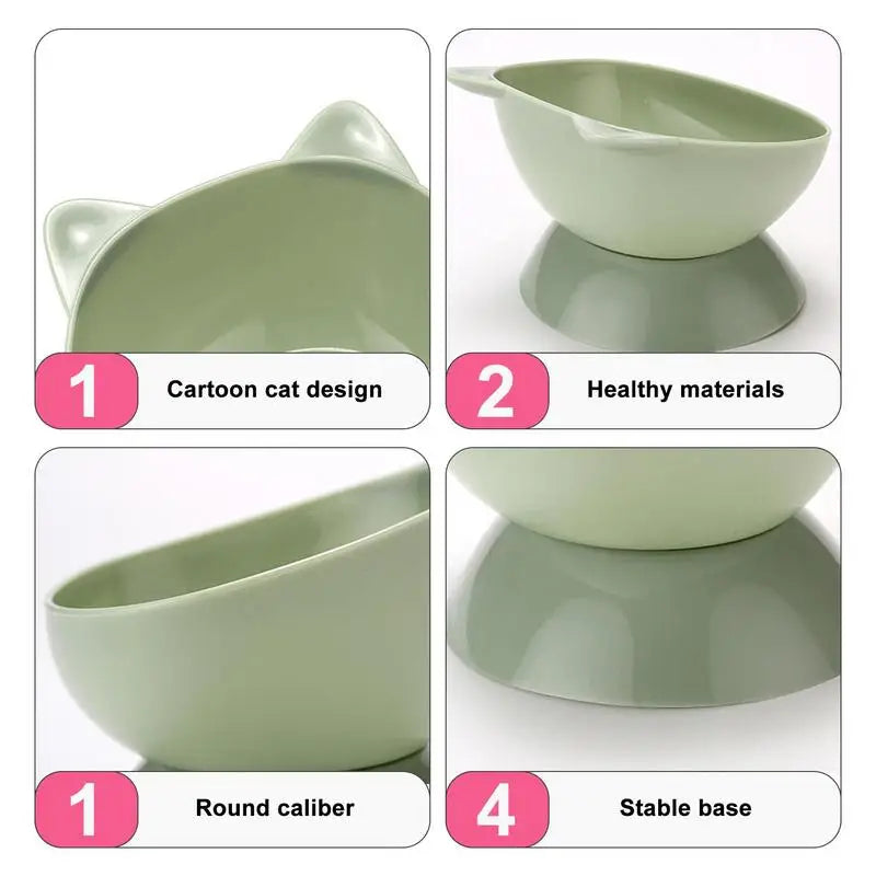 Cat Food Bowls Anti Vomiting Raised Cat Bowls