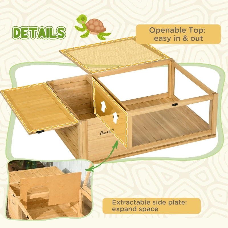 Wooden Reptile Cage with Top Access for You Pets