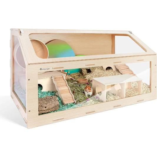 Niteangel Vista Hamster Cage W/Oblique Opening Cage Door