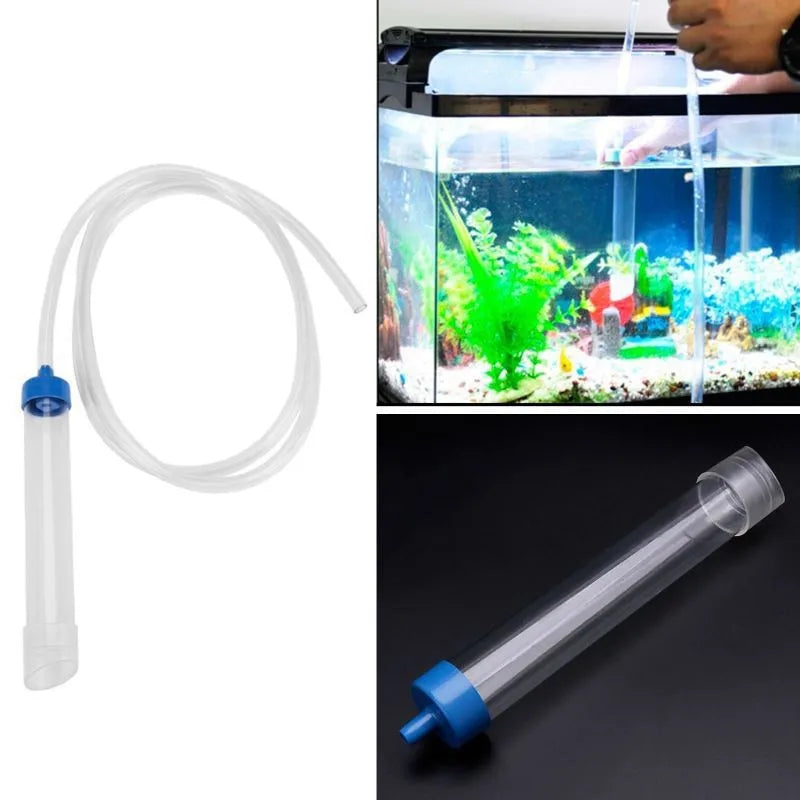 Aquarium Sand Washing Tool Siphon Fish Tank Sand Vacuum